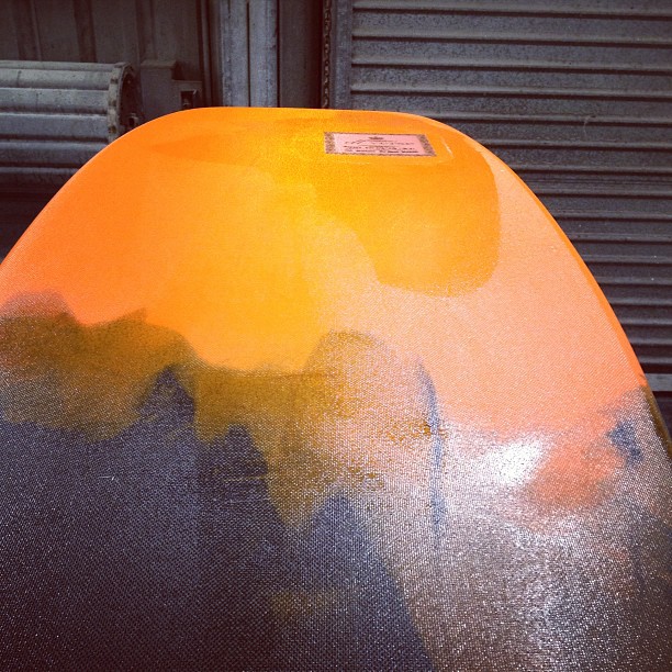  #orange #resinfade #modernvintage @diversesurf