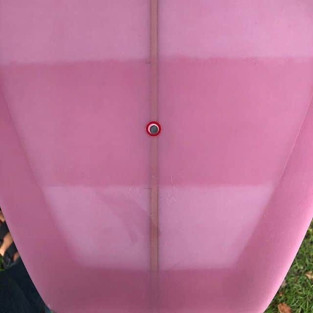  #pink #hole #traditional #leash #loop #freeparking #longboard #customsurfboard